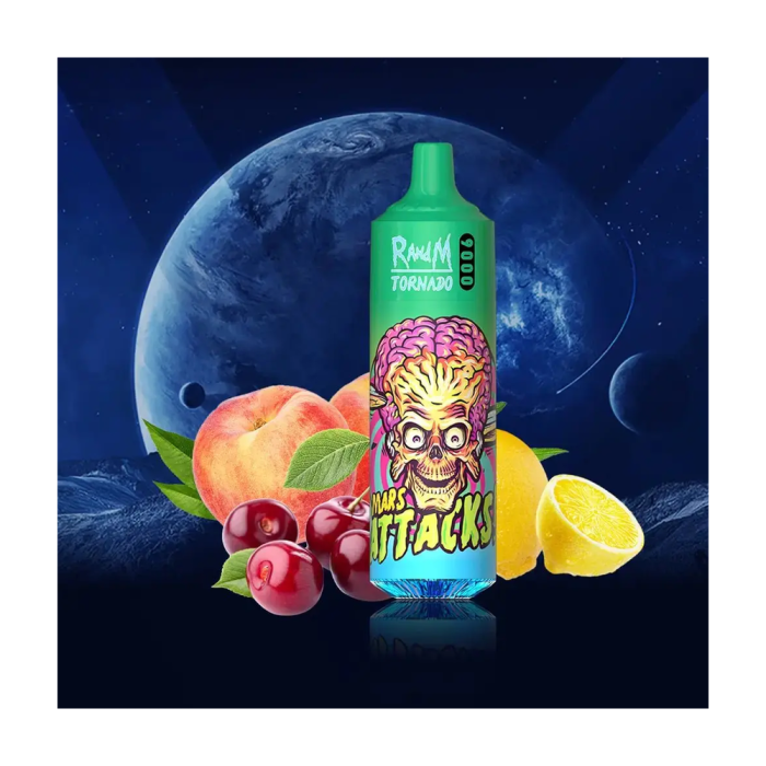 Rendm Tornado Cherry Peach Lemonade