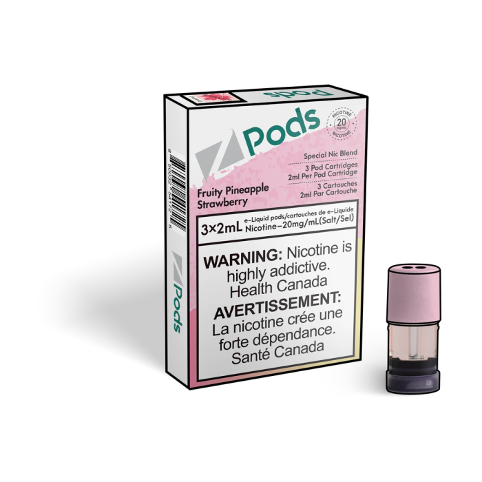 ZPODS Tutti Frutti Pineapple Strawberry