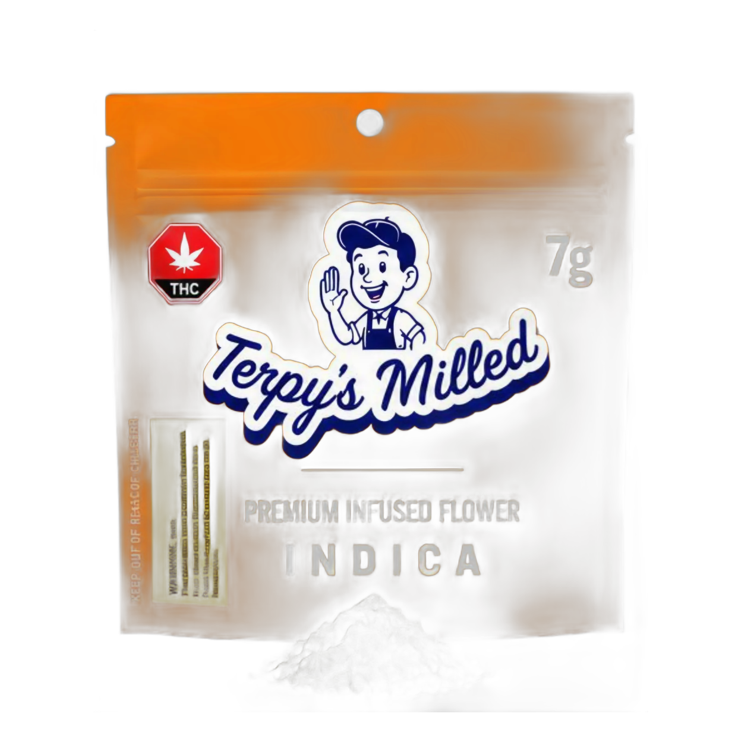 Terpy's Milled Premium Infused Flower - Indica 7g