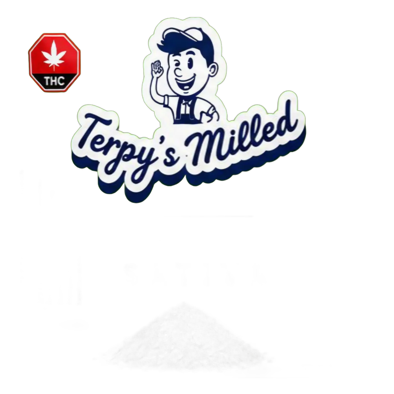 Terpy's Milled Premium Infused Flower - Sativa 7g
