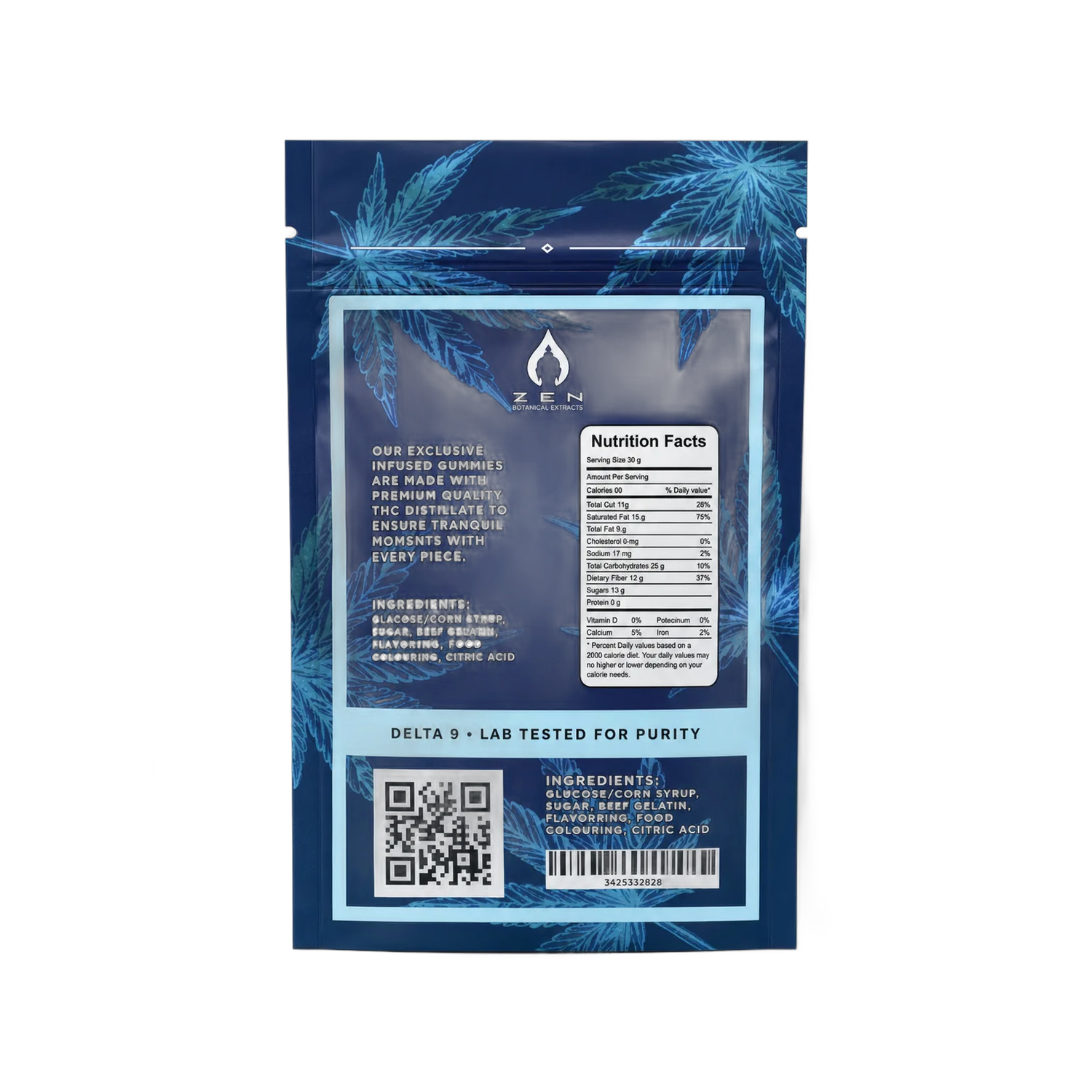 Zen Gummies THC (Indica) - 200mg