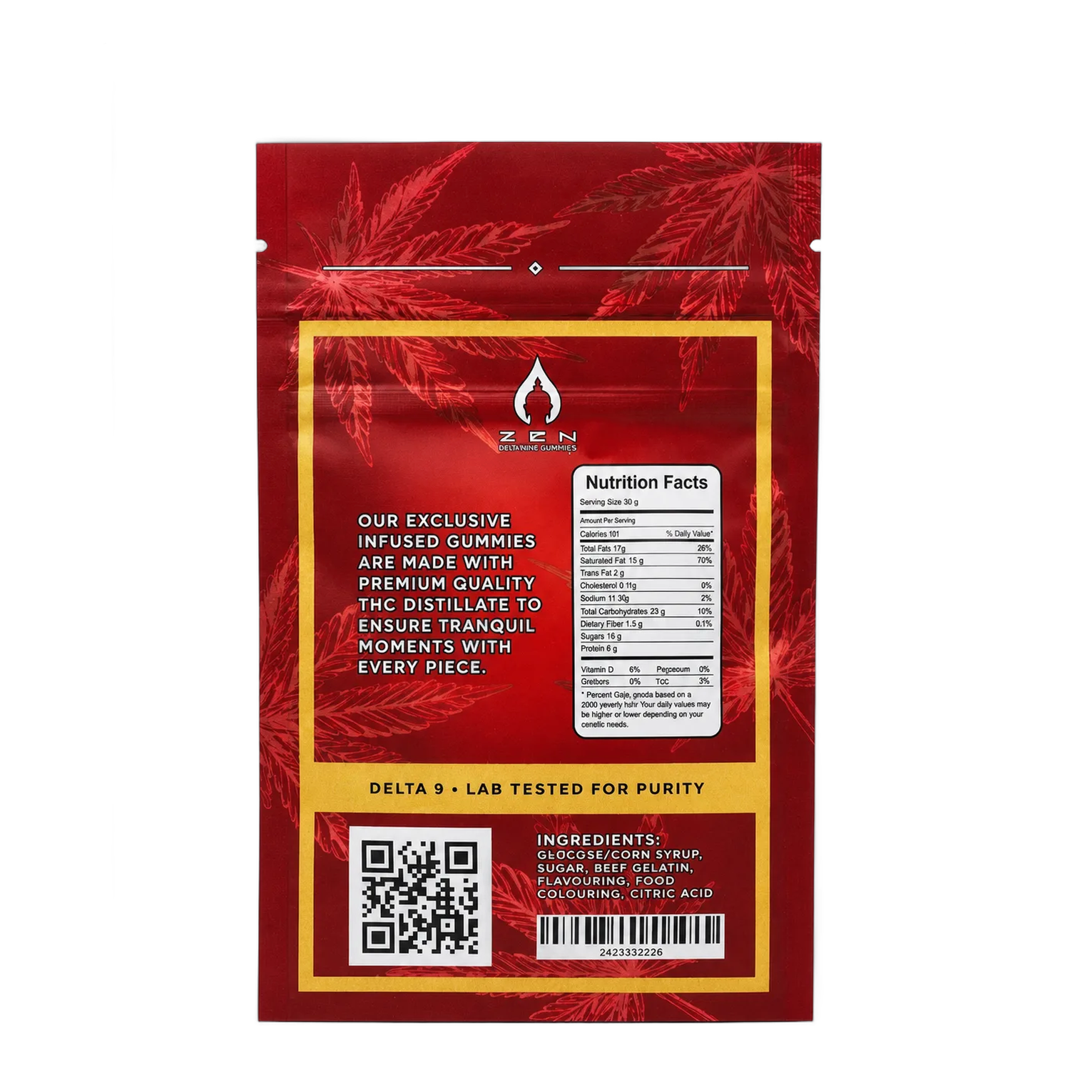Zen Gummies THC (Indica) - 200mg