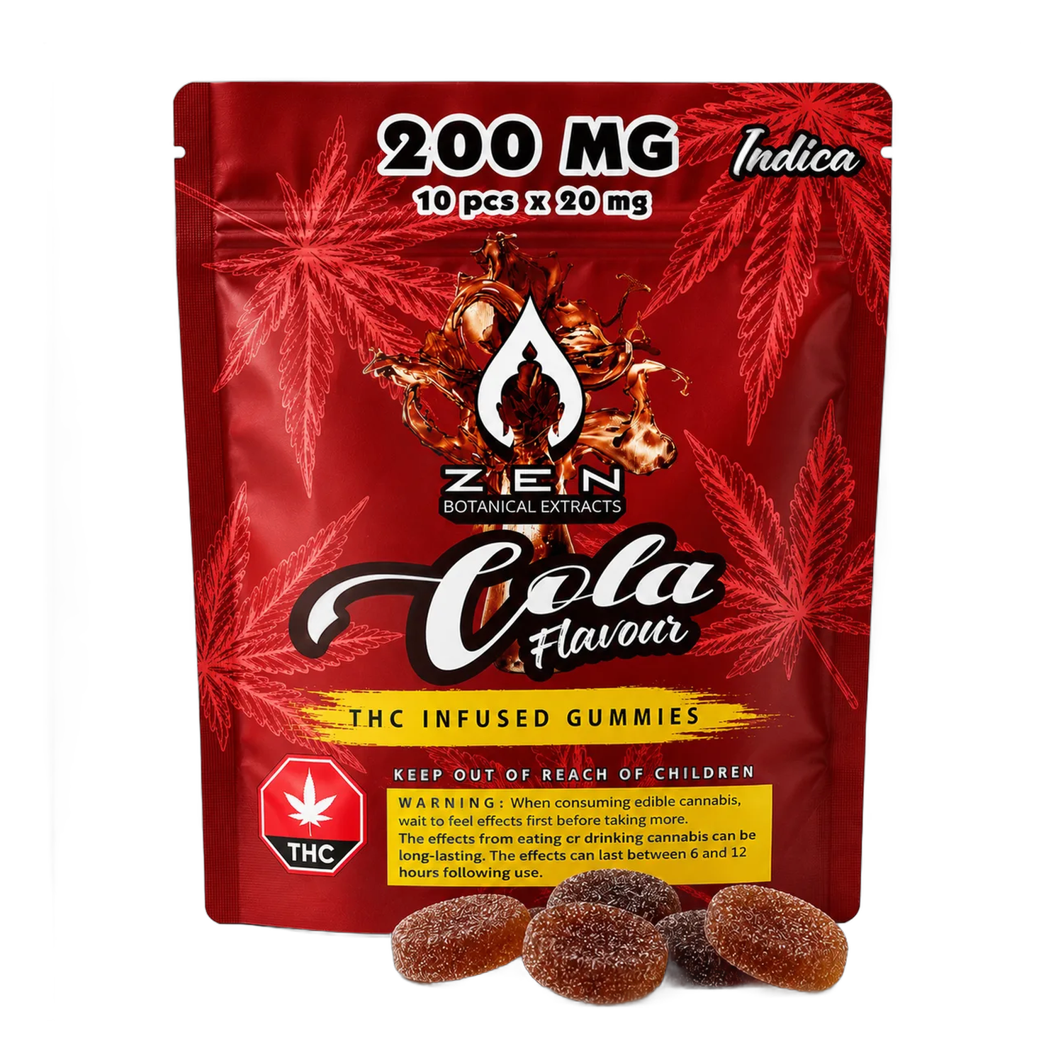 Zen Gummies THC (Indica) - 200mg