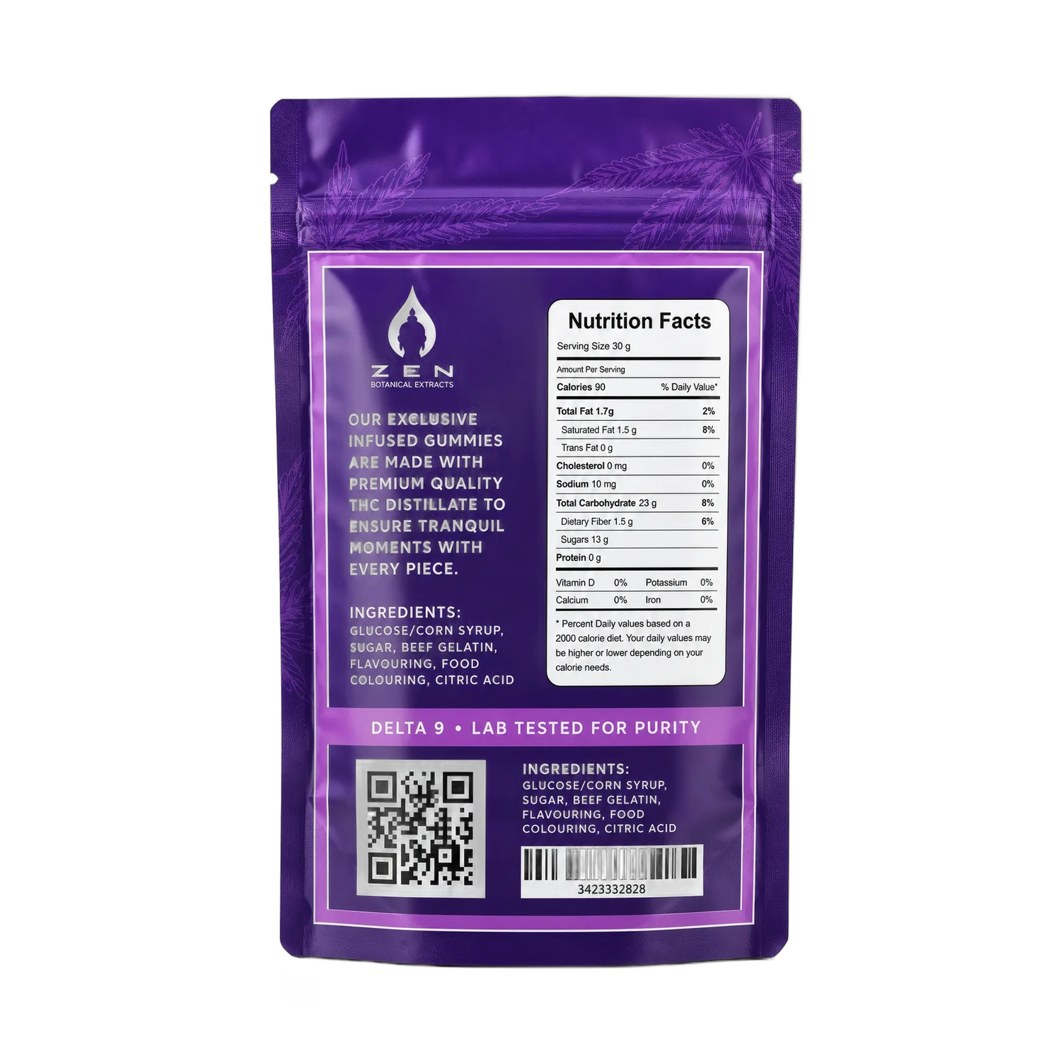 Zen Gummies THC (Indica) - 200mg