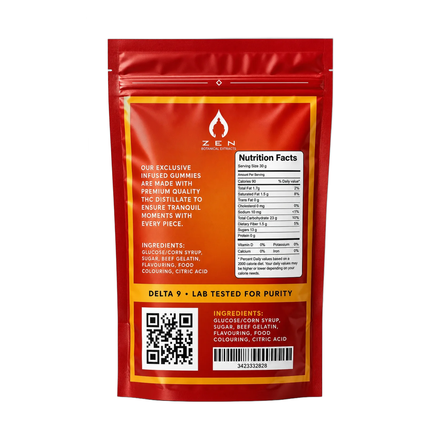 Zen Gummies THC (Indica) - 200mg