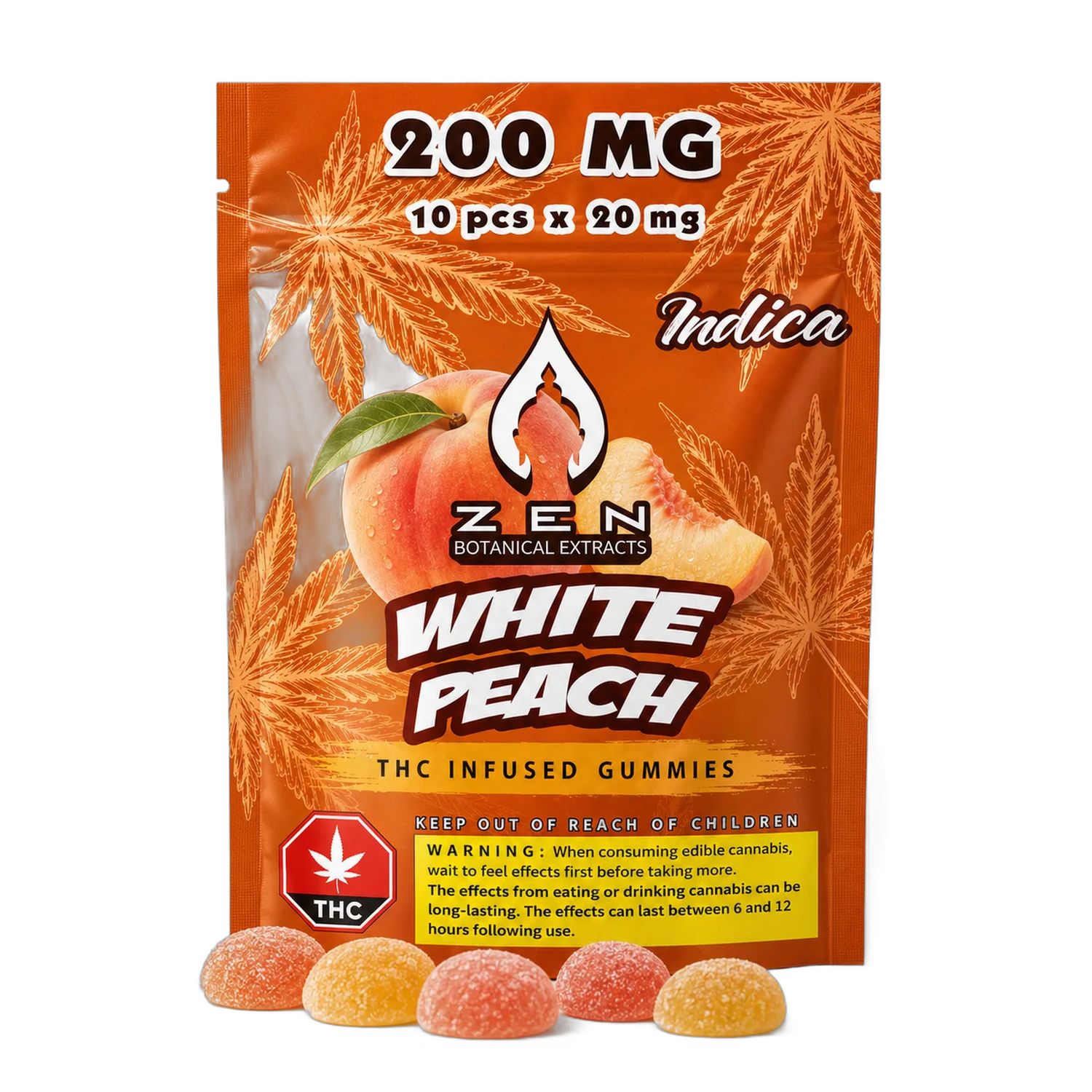 Zen Gummies THC (Indica) - 200mg