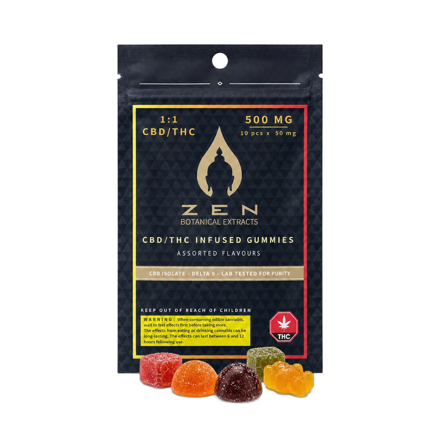 Zen Infused Gummies 500mg
