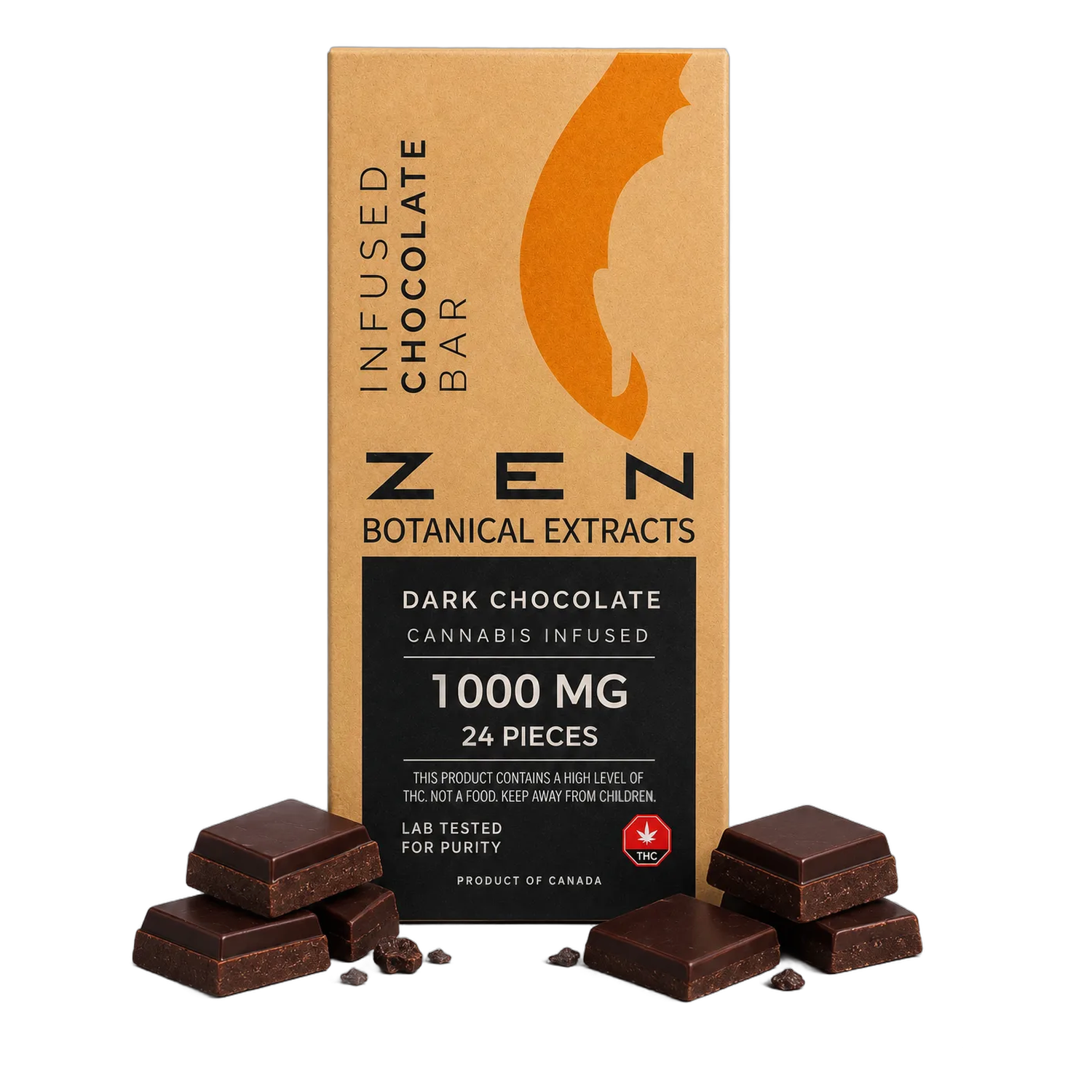 Zen Infused Bar 1000mg (24 pieces)