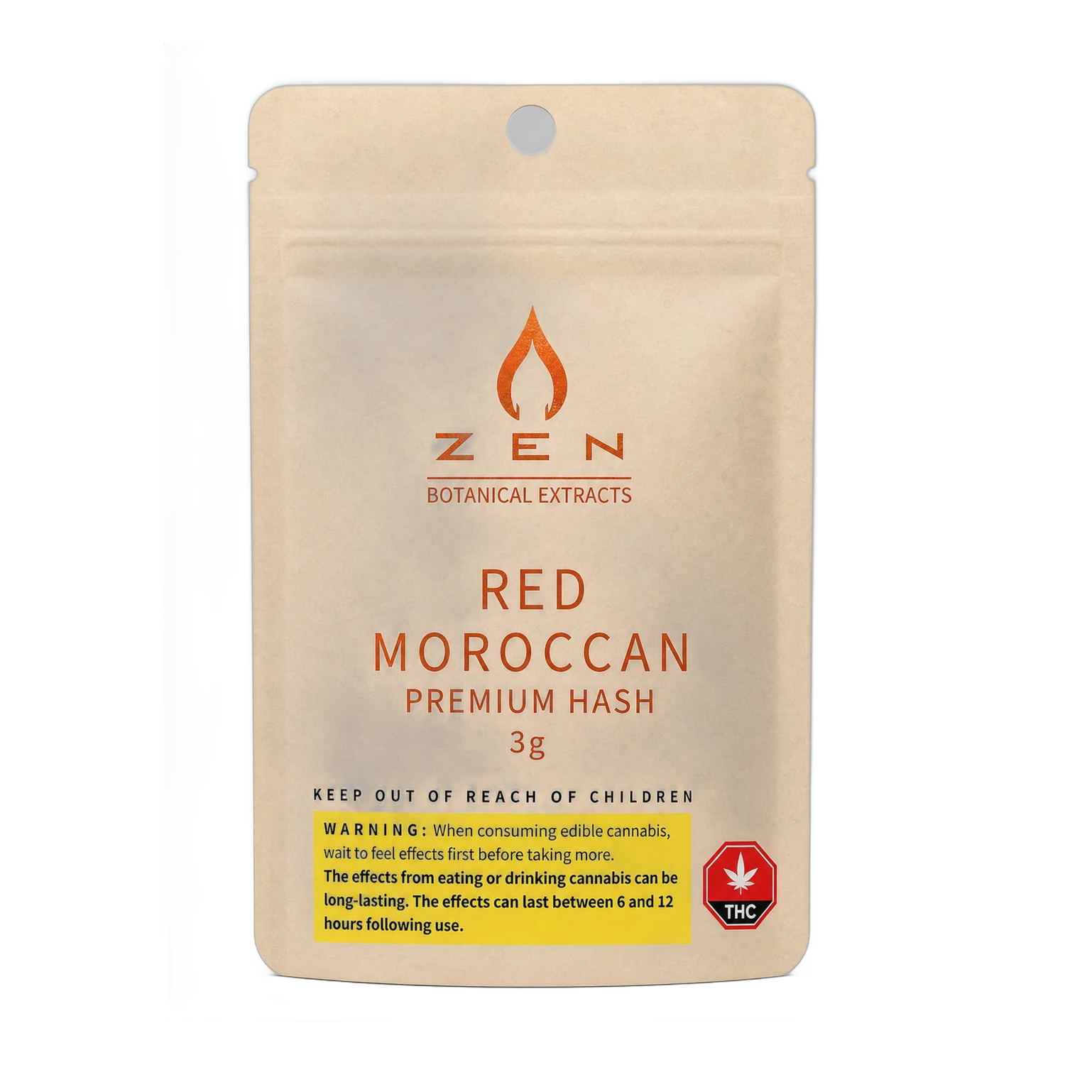 Zen Red Moroccan Premium Hash 3g