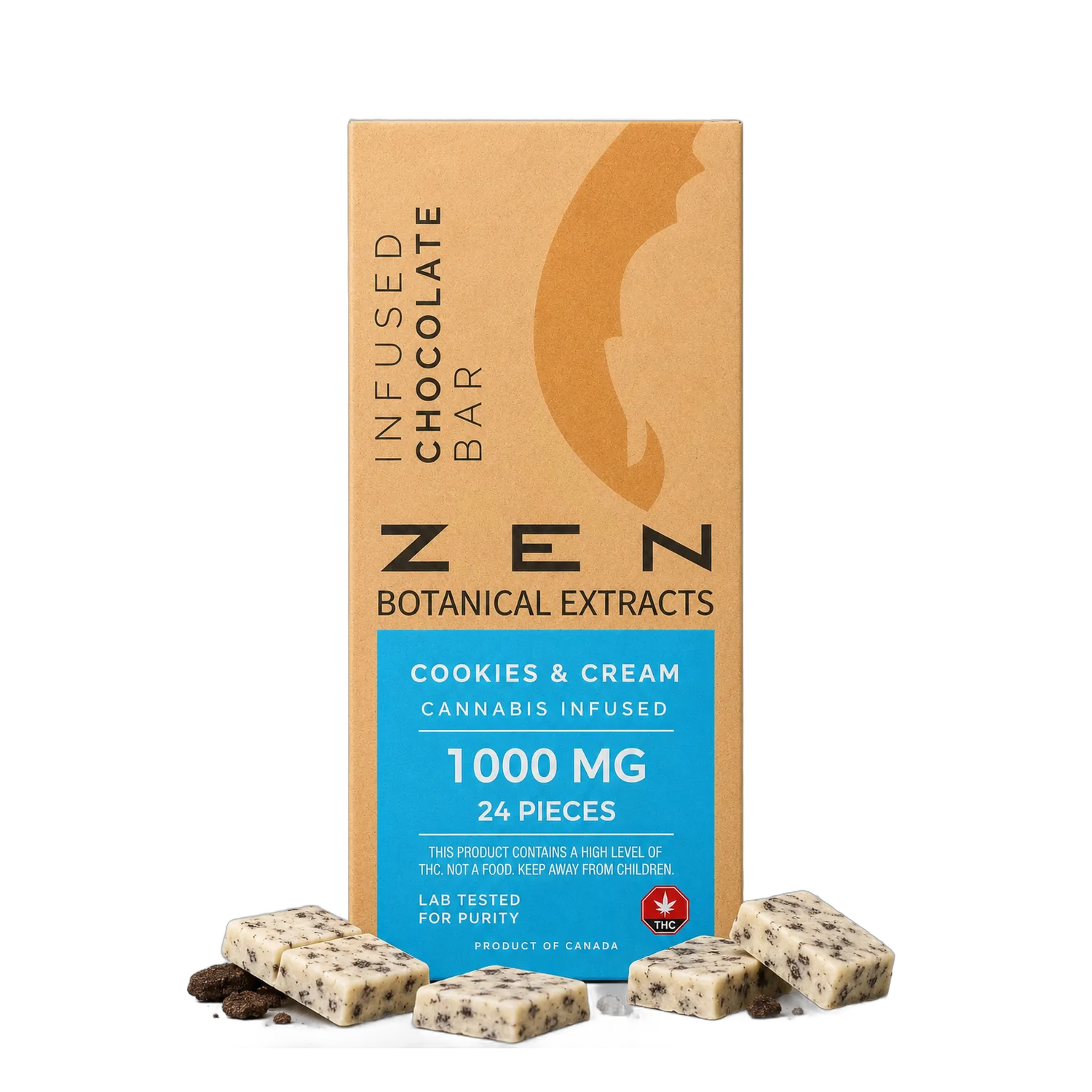 Zen Infused Bar 1000mg (24 pieces)