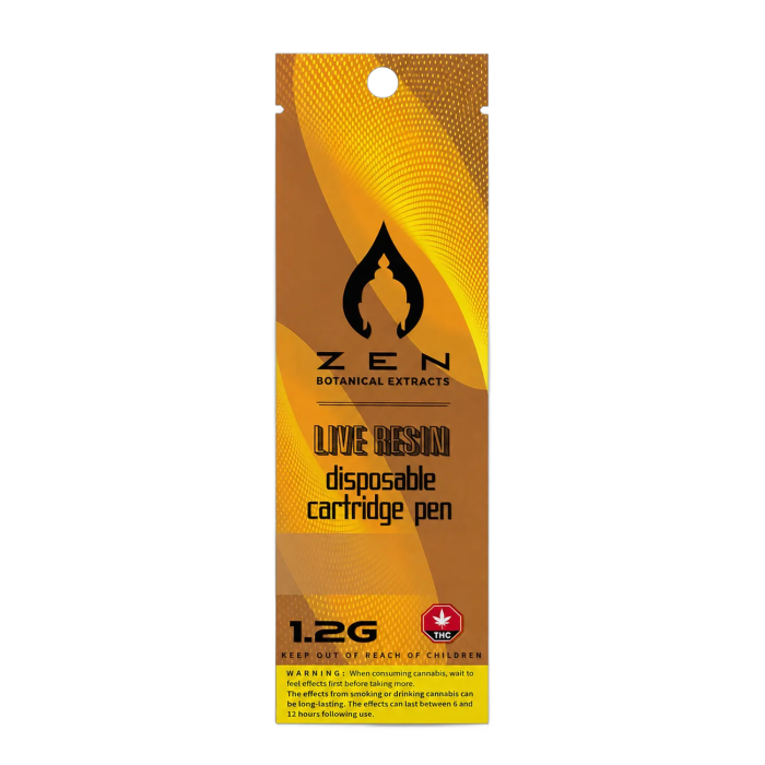 Zen Live Resin Disposable Vape