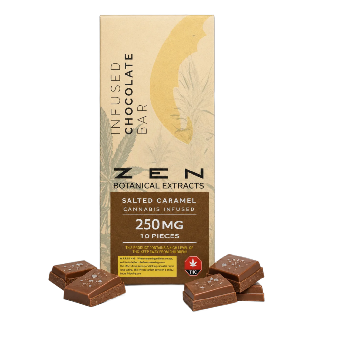 Zen Infused Bar 250mg (10 pieces)