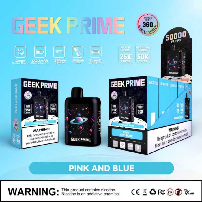 Geek Prime 5% Disposable Vape